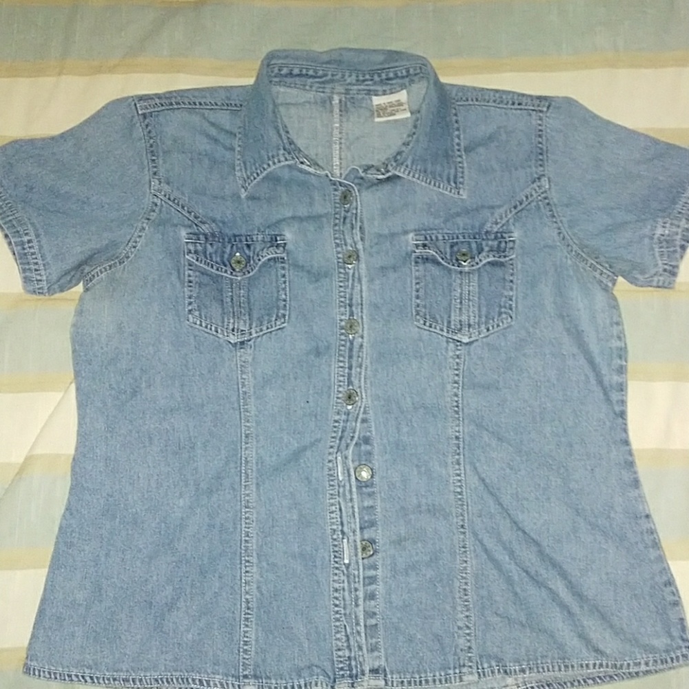 Denim shirt
